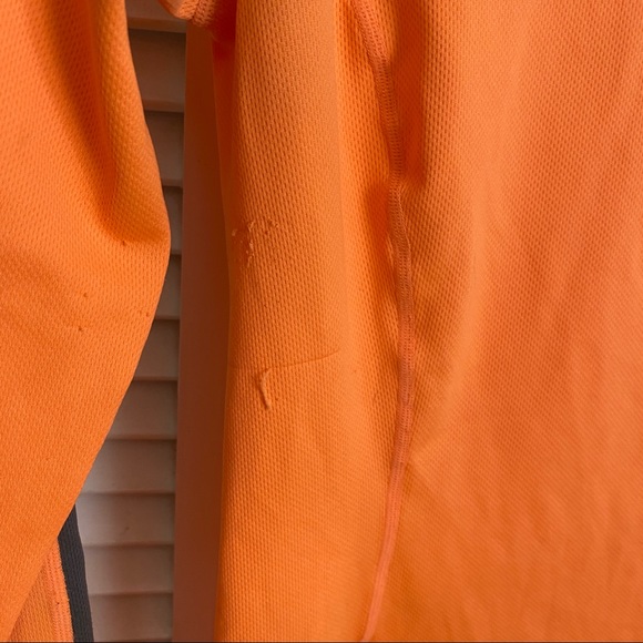 Nike Dri fit long sleeve in orange size xs - Picture 4 of 5